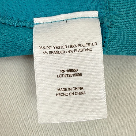 32 Degree Cool Turquoise Sports Bra Size M/M - Picture 4 of 5